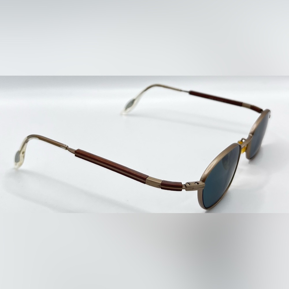 Vintage Oga 602 Brown Oval Sunglasses Frames Only